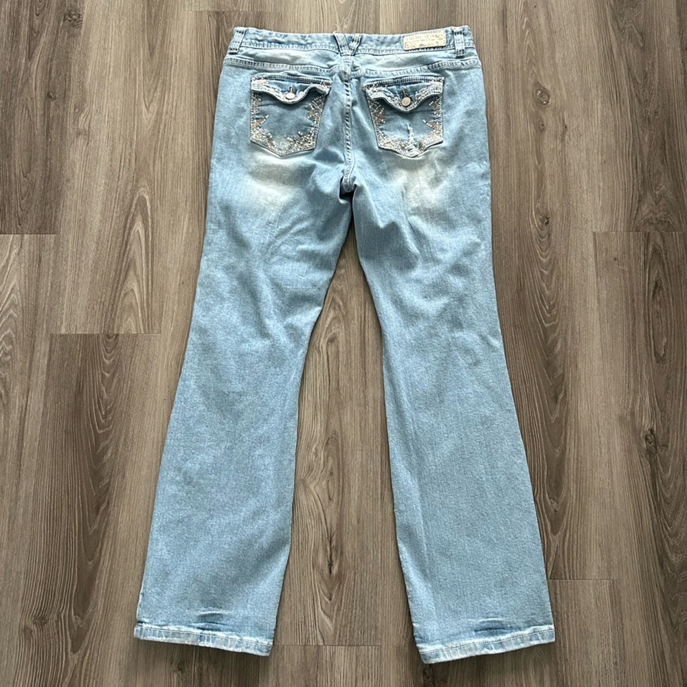 Y2K Amethyst Jeans Light Blue Denim